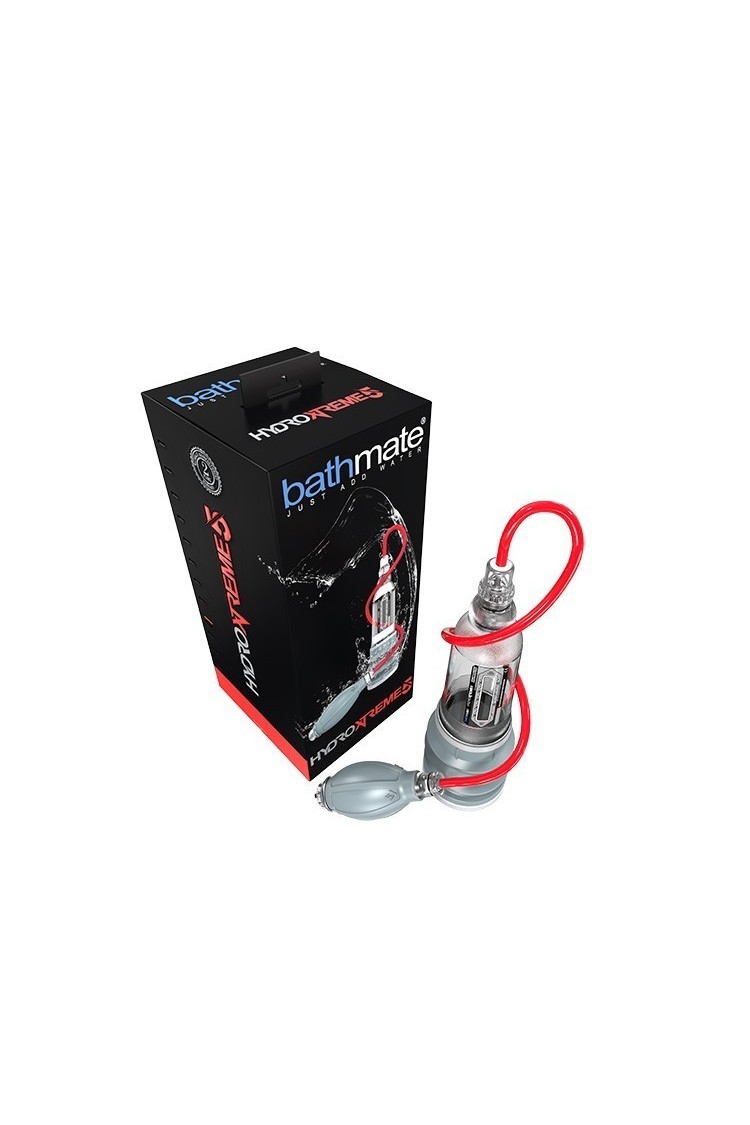 Zestaw Z Pompką Wodna Do Powiększania Penisa Hydroxtreme5 Crystal Clear Bathmate
