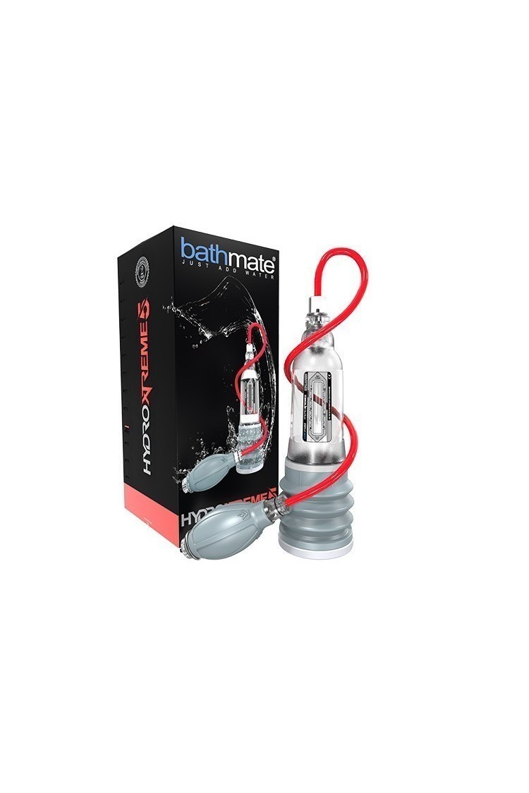 Zestaw Z Pompką Wodna Do Powiększania Penisa Hydroxtreme5 Crystal Clear Bathmate