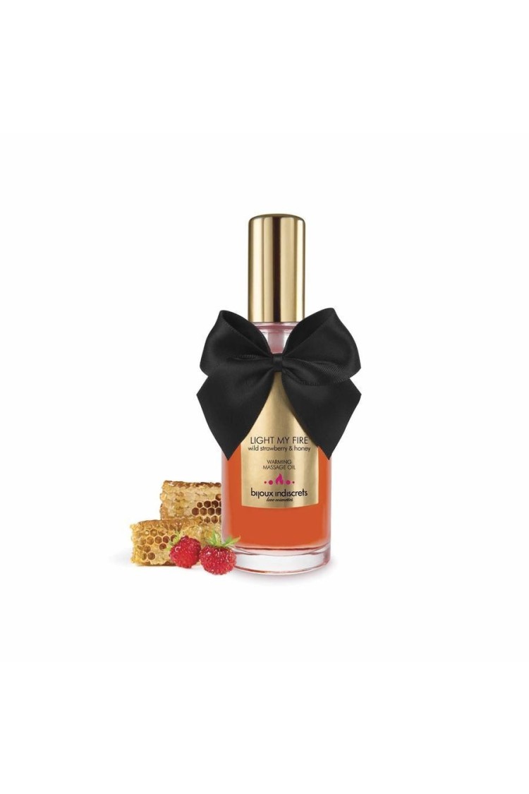 Olejek Light My Fire Wild Strawberry 100 ml Bijoux Indiscrets