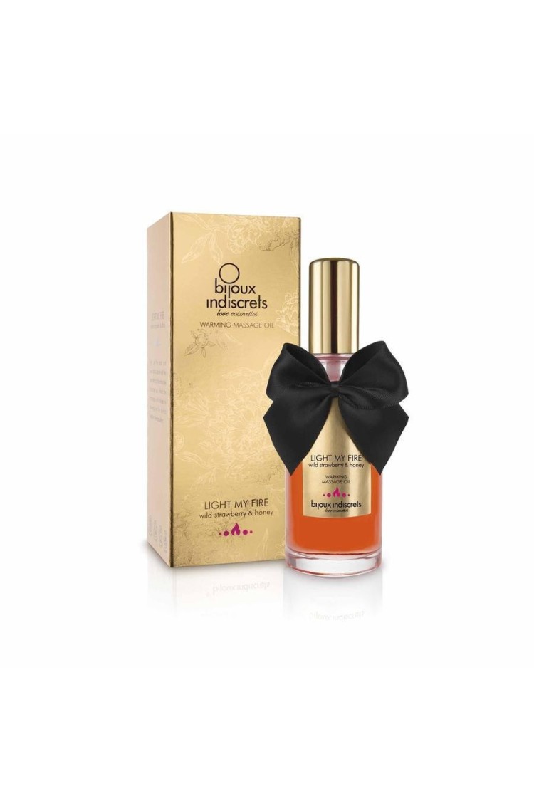 Olejek Light My Fire Wild Strawberry 100 ml Bijoux Indiscrets