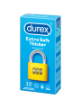 Prezerwatywy Lateksowe Grubsze Extra Safe 12 Szt. Durex