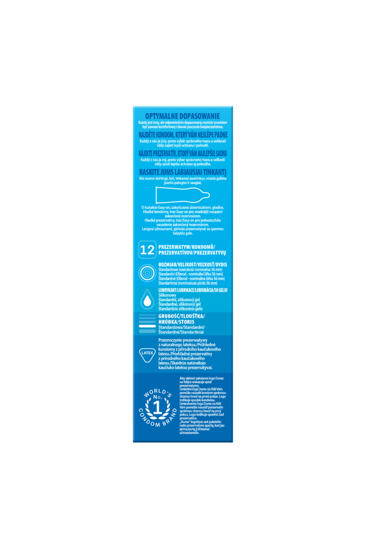 Prezerwatywy Lateksowe Classic 12 Szt Durex