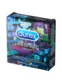 Prezerwatywy Lateksowe Z Prążkami I Wypustkami Oraz Żelem Stymulującym Intense 3 Szt Durex