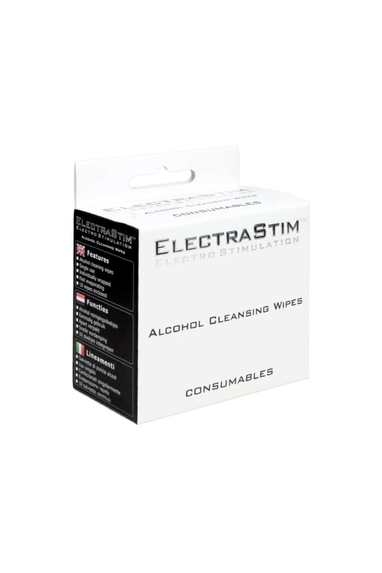 Waciki Alkoholowe Alcowipe 10 Szt. ElectraStim