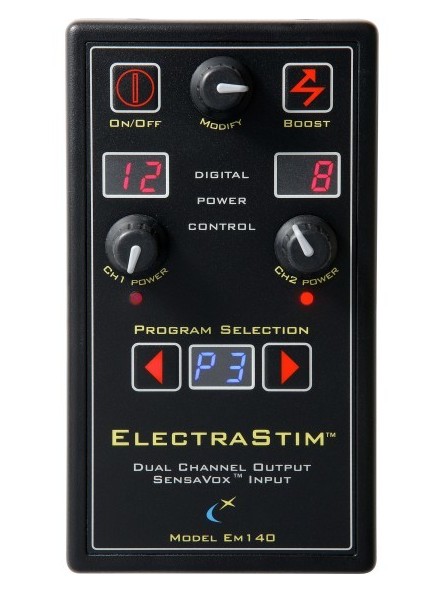 Zestaw Z Jednostką Sterującą Do Elektrostymulacji Sensavox Em-140 ElectraStim