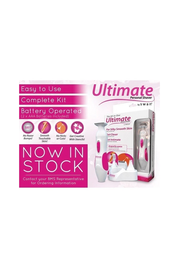 Ultimate Personal Shaver Women Golarka Do Kobiecych Miejsc Intymnych Biała Swan