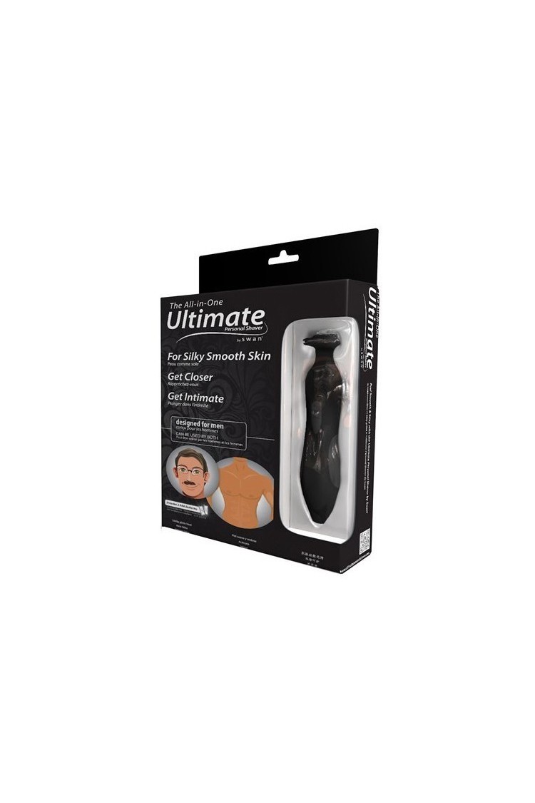 Ultimate Personal Shaver Men Golarka Do Męskich Miejsc Intymnych Czarna Swan