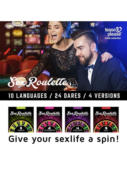 Gra Erotyczna Ruletka Sex Roulette Love & Marriage Tease&Please