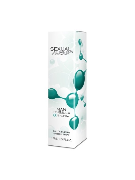 Perfumy Z Feromonami Męskimi Sexual Attraction Man Formula 15Ml SHS