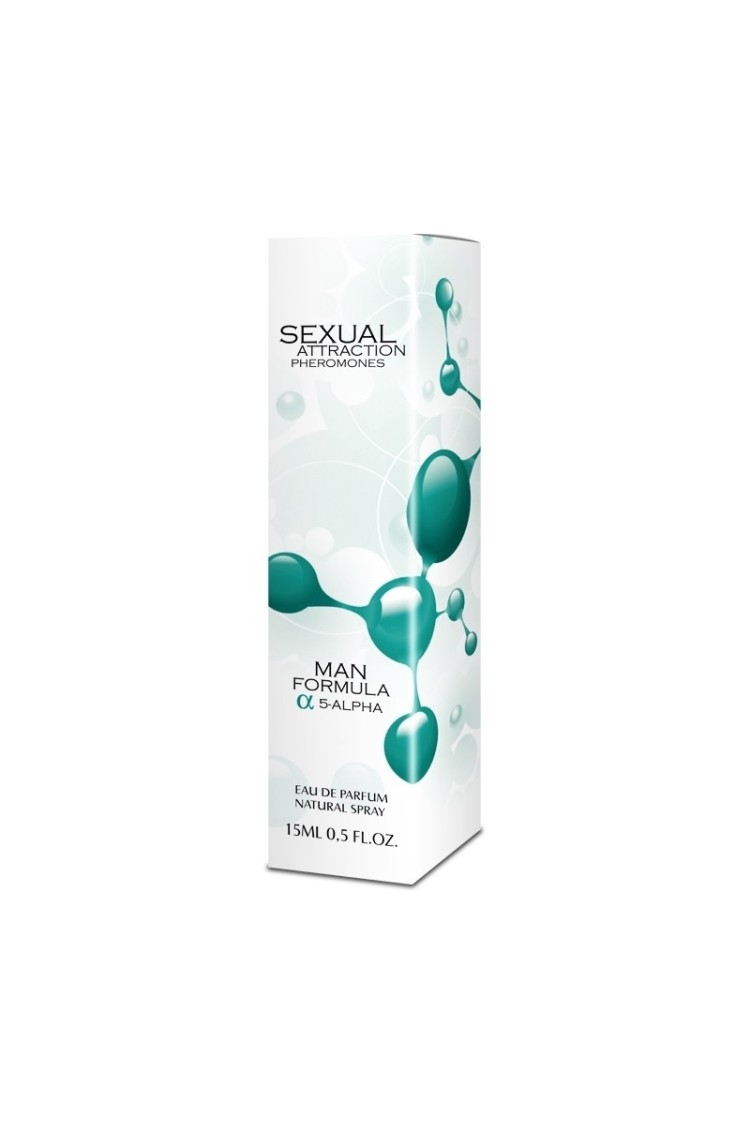 Perfumy Z Feromonami Męskimi Sexual Attraction Man Formula 15Ml SHS
