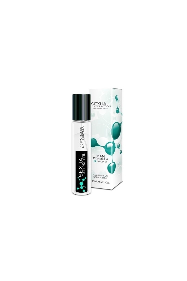 Perfumy Z Feromonami Męskimi Sexual Attraction Man Formula 15Ml SHS