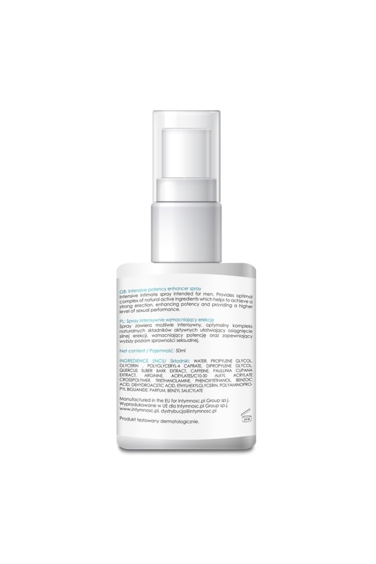 Spray Wzmacniający Erekcję Potency Spray 50Ml SHS