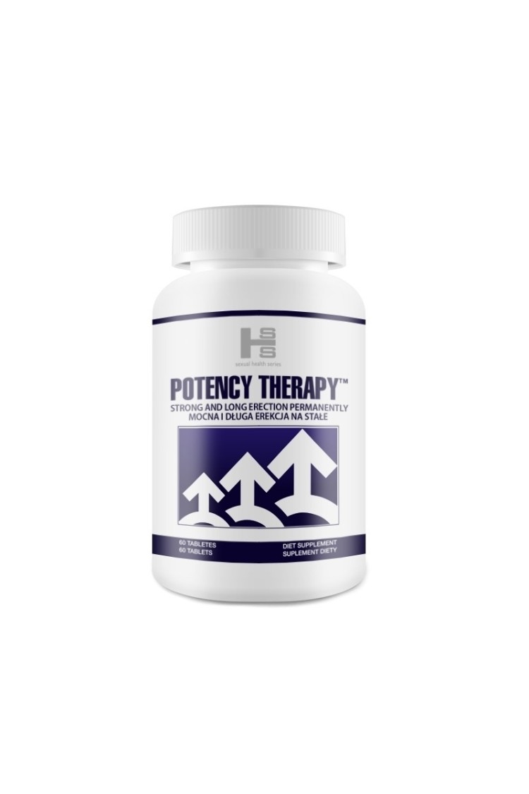 Potency Therapy Suplement Wzmacniający Erekcję 60Tabletek SHS