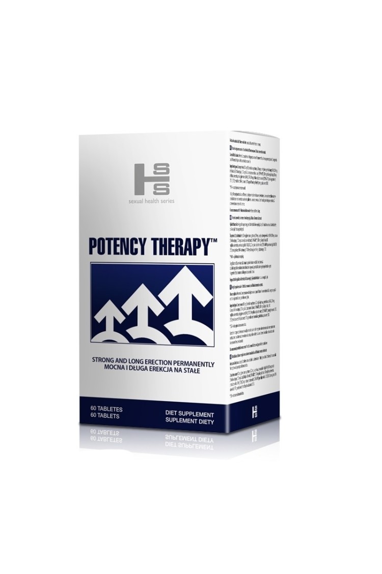 Potency Therapy Suplement Wzmacniający Erekcję 60Tabletek SHS