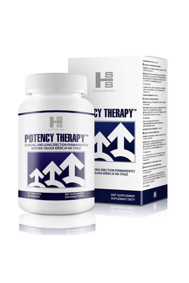 Potency Therapy Suplement Wzmacniający Erekcję 60Tabletek SHS