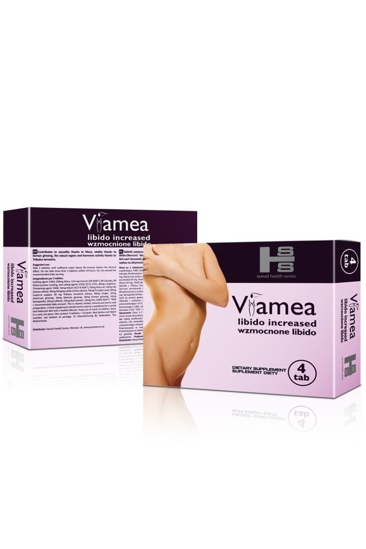 Viamea Suplement Diety Zwiększający Libido 4Tabletki SHS