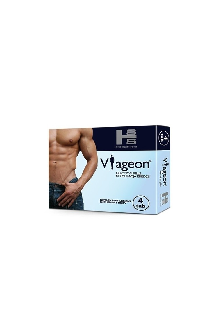 Viageon Suplement Diety Ułatwiający Erekcję 4Tabletki SHS