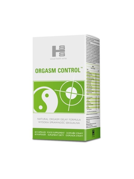 Orgasm Control Suplement Diety Opóźniający Wytrysk 60Kapsułek SHS
