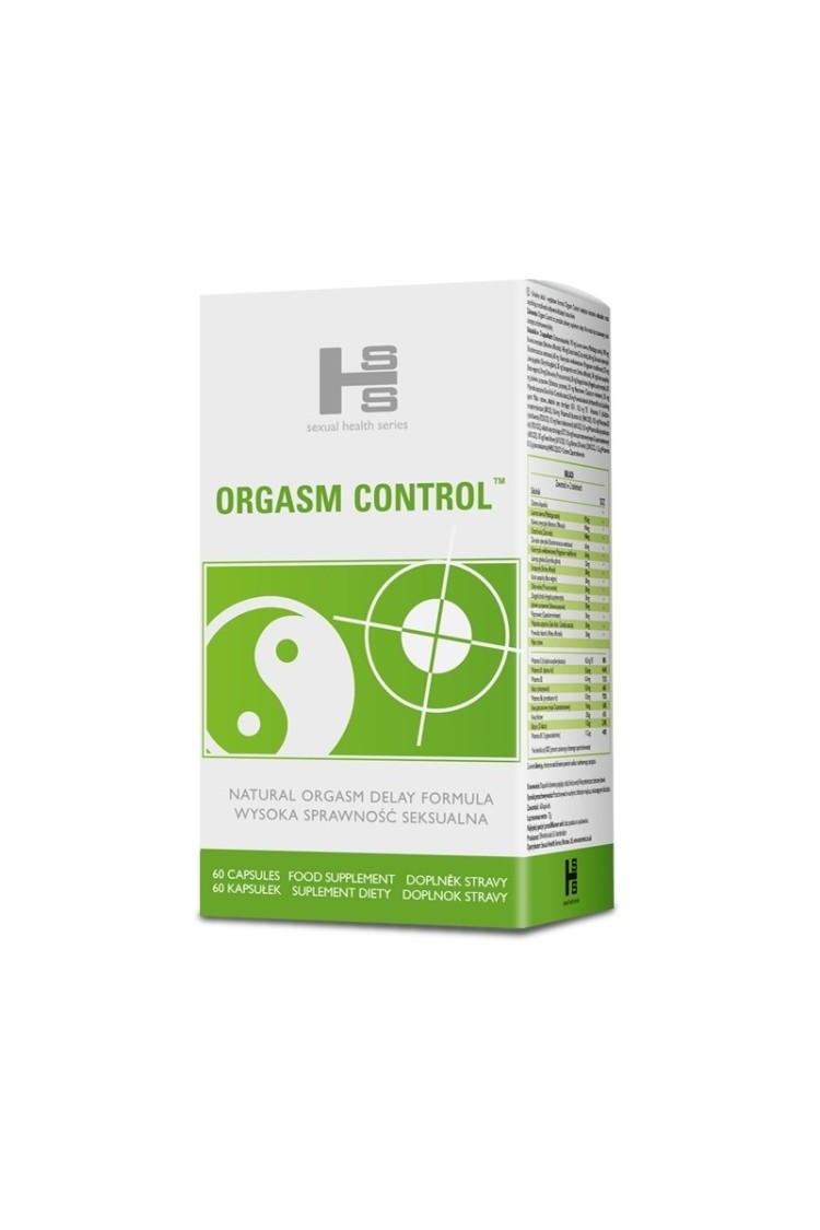 Orgasm Control Suplement Diety Opóźniający Wytrysk 60Kapsułek SHS