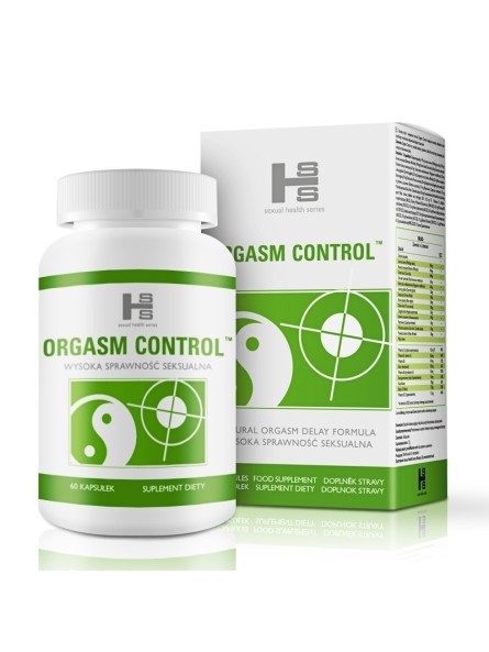 Orgasm Control Suplement Diety Opóźniający Wytrysk 60Kapsułek SHS