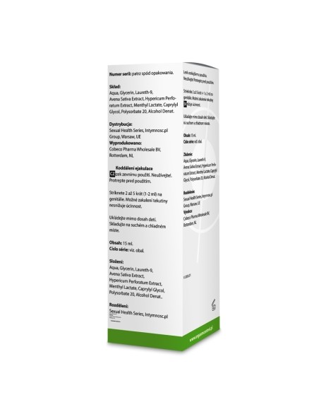 Orgasm Control Spray Spray Opóźniający Wytrysk 15Ml SHS
