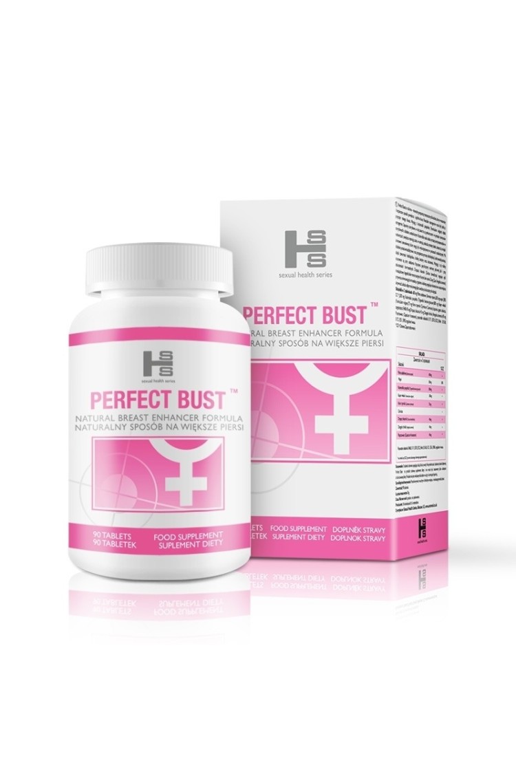 Perfect Bust Tabletki Ujędrniające I Powiększające Biust 90Sztuk SHS