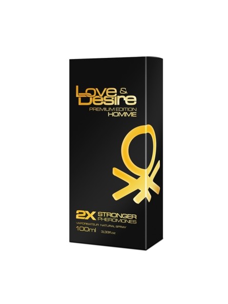 Perfumy Z Feromonami Męskimi Love&Desire Gold Homme 100Ml SHS