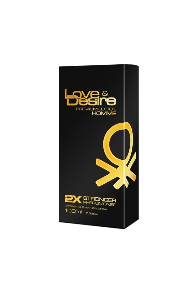 Perfumy Z Feromonami Męskimi Love&Desire Gold Homme 100Ml SHS