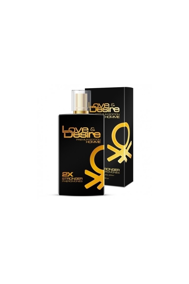 Perfumy Z Feromonami Męskimi Love&Desire Gold Homme 100Ml SHS