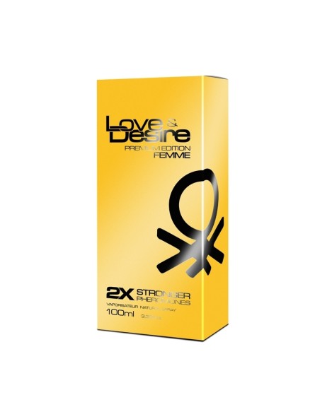 Perfumy Z Feromonami Damskimi Love&Desire Gold Femme 100Ml SHS