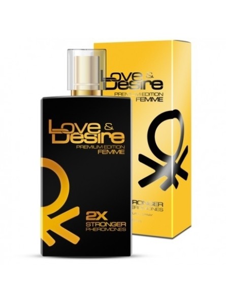 Perfumy Z Feromonami Damskimi Love&Desire Gold Femme 100Ml SHS