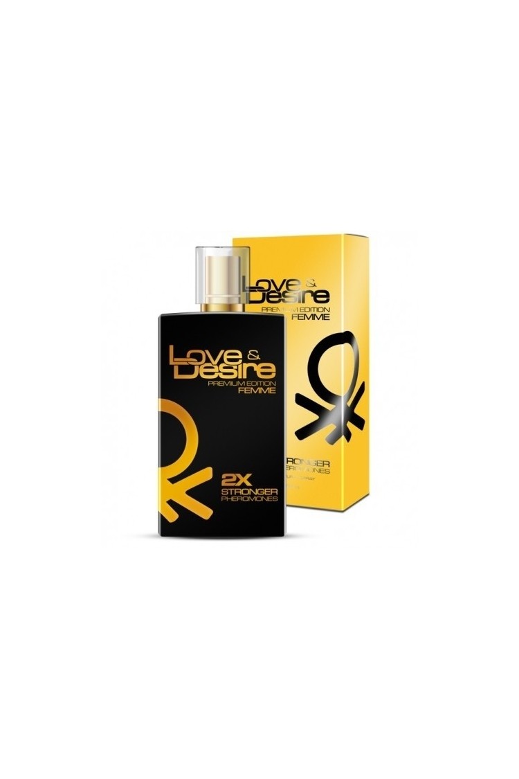 Perfumy Z Feromonami Damskimi Love&Desire Gold Femme 100Ml SHS