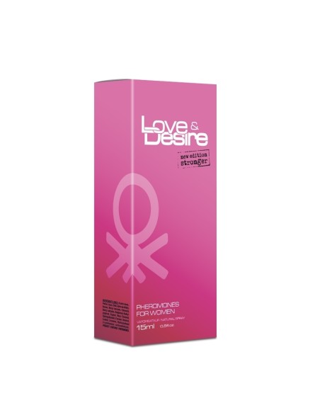 Perfumy Z Feromonami Damskimi Love&Desire Pheromones For Women 15Ml SHS