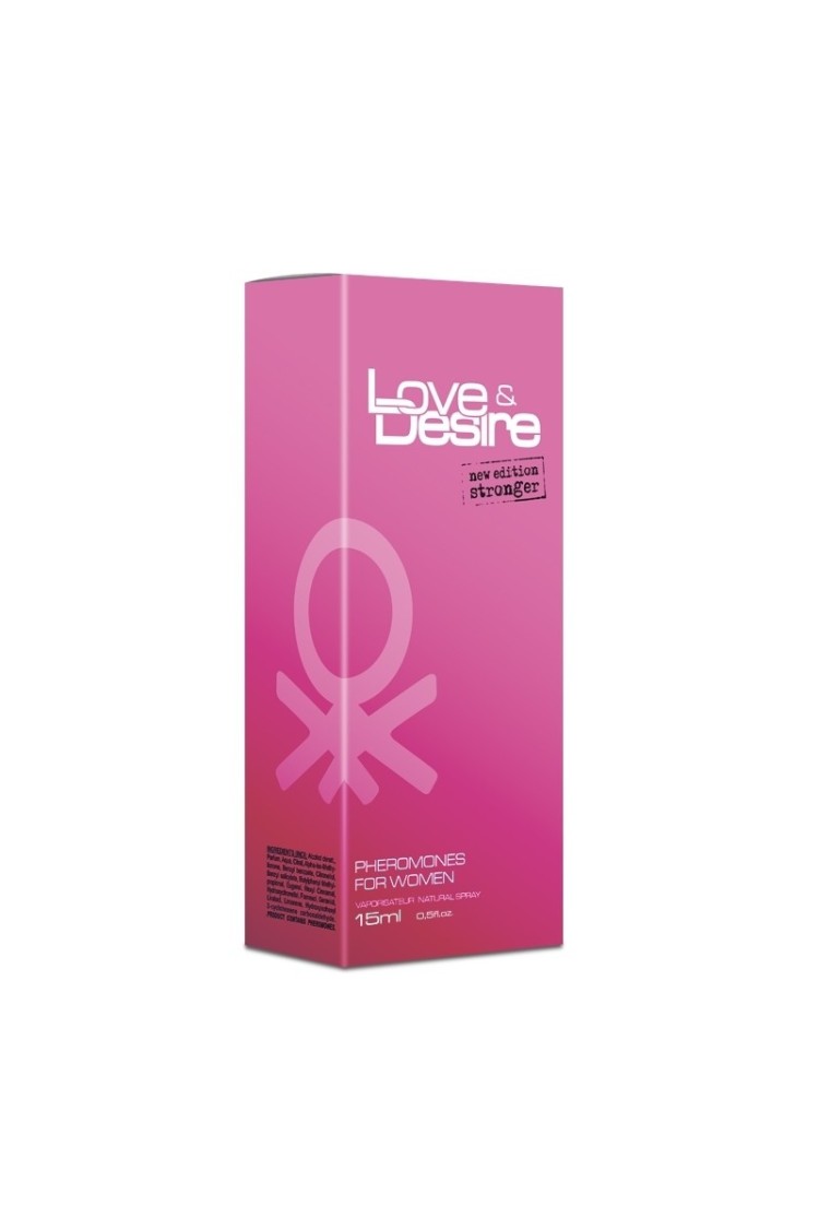 Perfumy Z Feromonami Damskimi Love&Desire Pheromones For Women 15Ml SHS