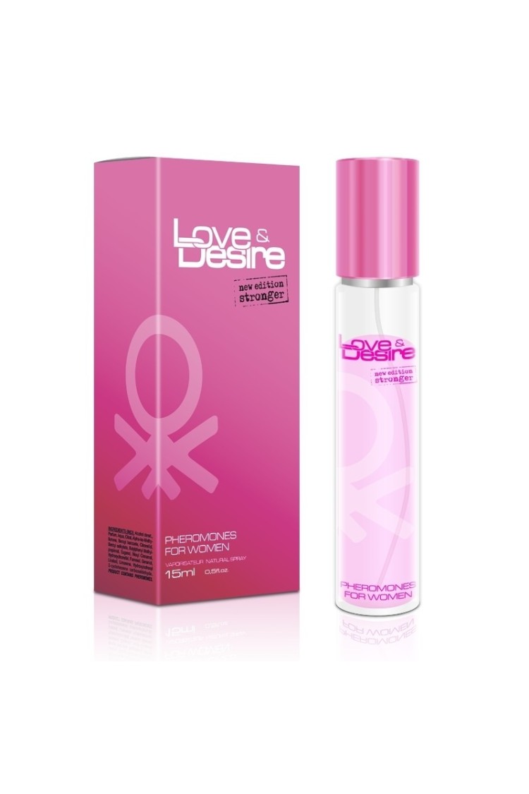 Perfumy Z Feromonami Damskimi Love&Desire Pheromones For Women 15Ml SHS