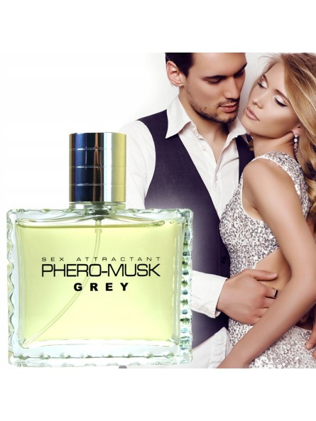 Perfumy Z Feromonami Męskimi Phero-Musk Grey 100 Ml Aurora