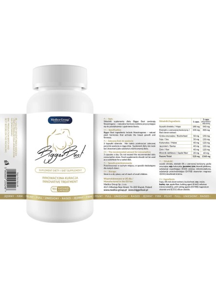 Biggerbust - Kapsułki Medica-Group