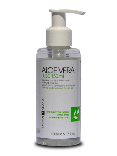 Kojący Lubrykant Wodny Z Aloesem Aloe Vera Lube 150 Ml Lovely Lovers