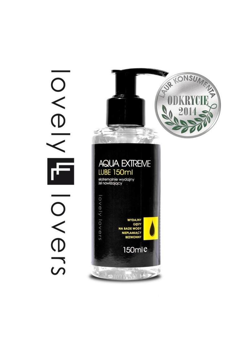 Wydajny Lubrykant Na Bazie Wody I Silikonu Aqua Extreme Lube 150 Ml Lovely Lovers