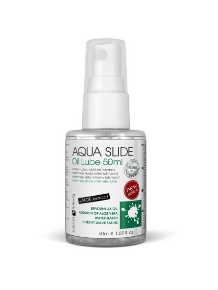 Aqua Slide Oil Lube Lubrykant 50 Ml Lovely Lovers