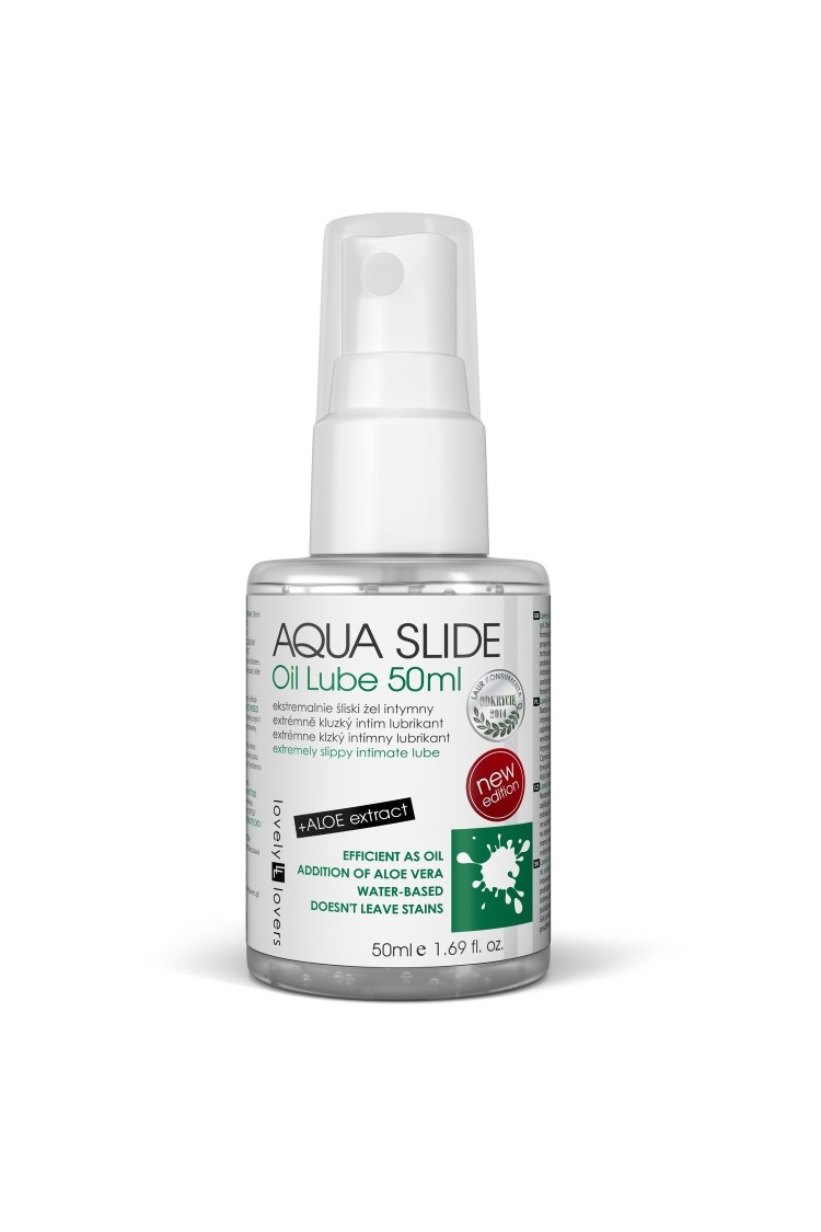 Aqua Slide Oil Lube Lubrykant 50 Ml Lovely Lovers