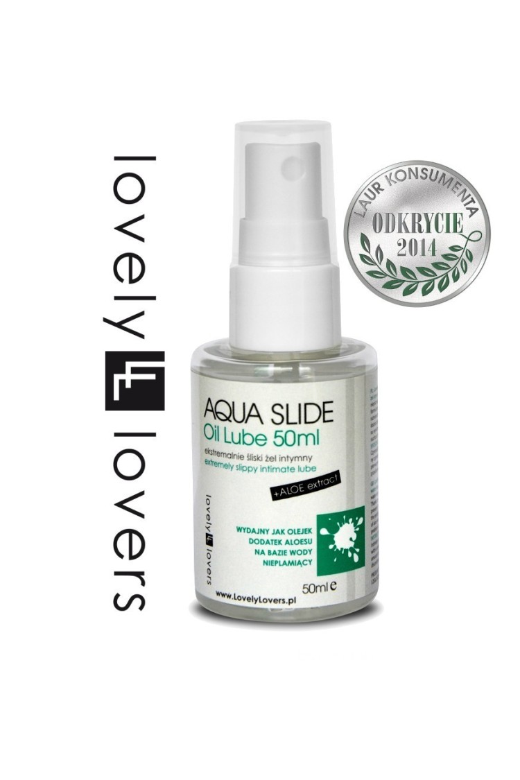 Aqua Slide Oil Lube Lubrykant 50 Ml Lovely Lovers