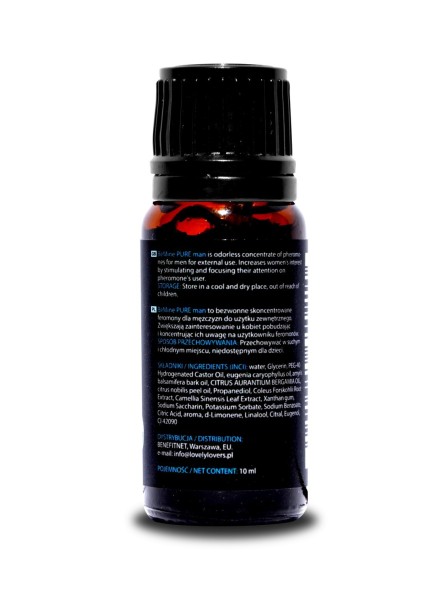 Feromony Męskie Bemine Pure For Man 10 Ml Lovely Lovers