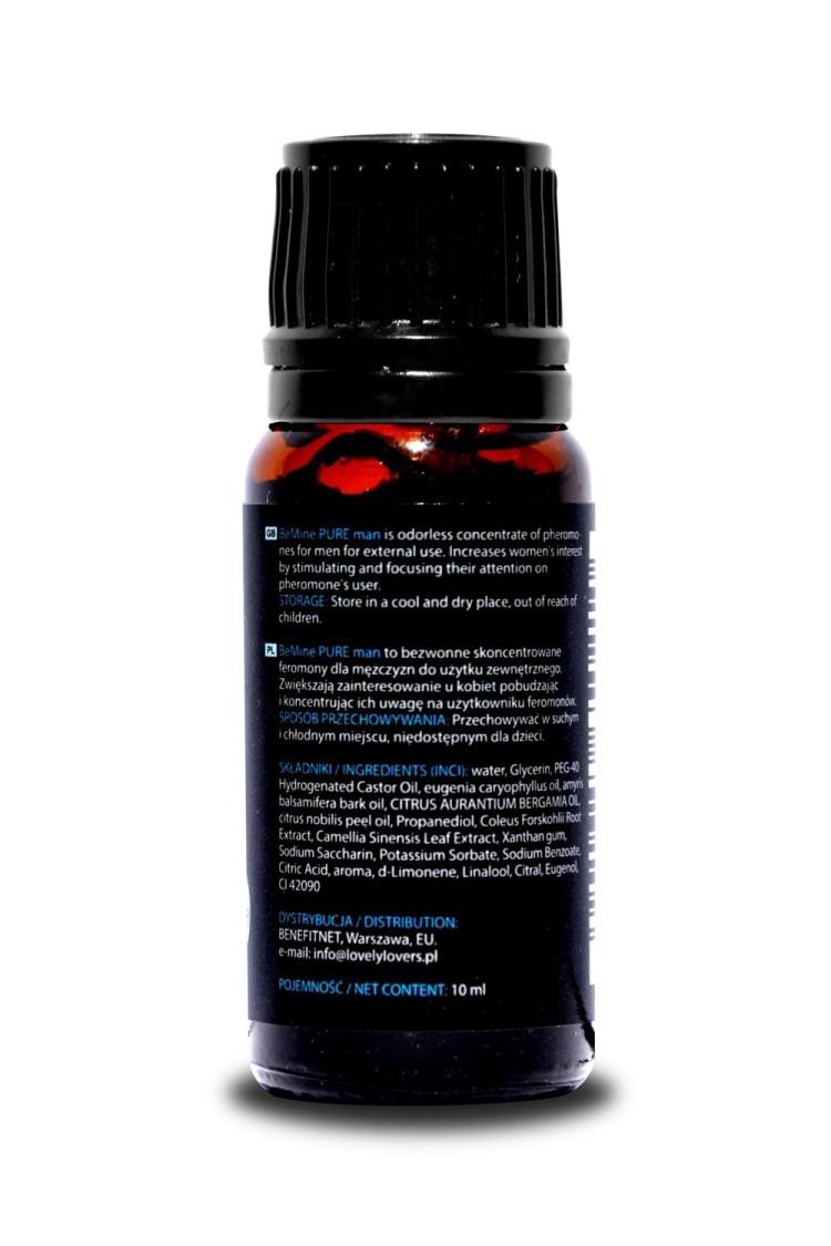 Feromony Męskie Bemine Pure For Man 10 Ml Lovely Lovers