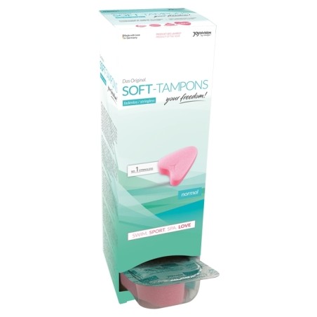 Tampony Bez Sznurka Soft Tampons Normal 10 Sztuk JoyDivision