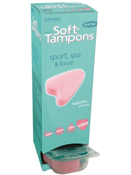 Tampony Bez Sznurka Soft Tampons Normal 10 Sztuk JoyDivision
