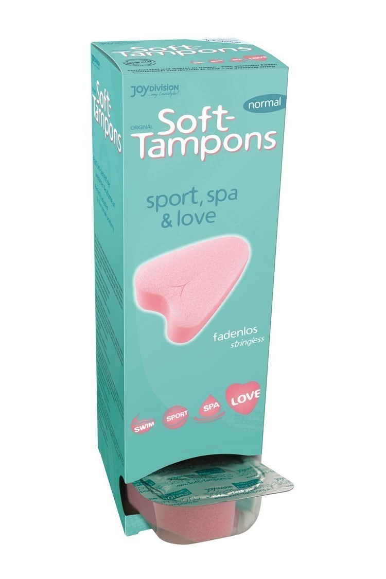 Tampony Bez Sznurka Soft Tampons Normal 10 Sztuk JoyDivision