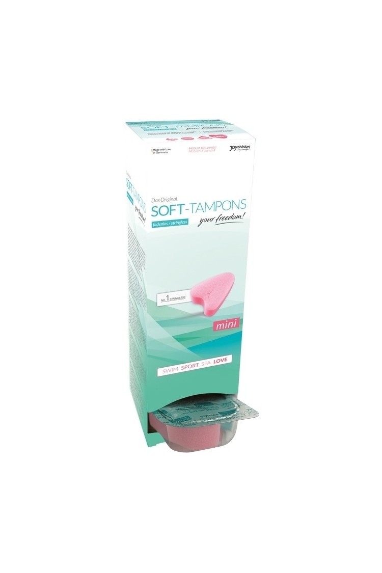 Tampony Bez Sznurka Soft Tampons Mini 10 Sztuk JoyDivision