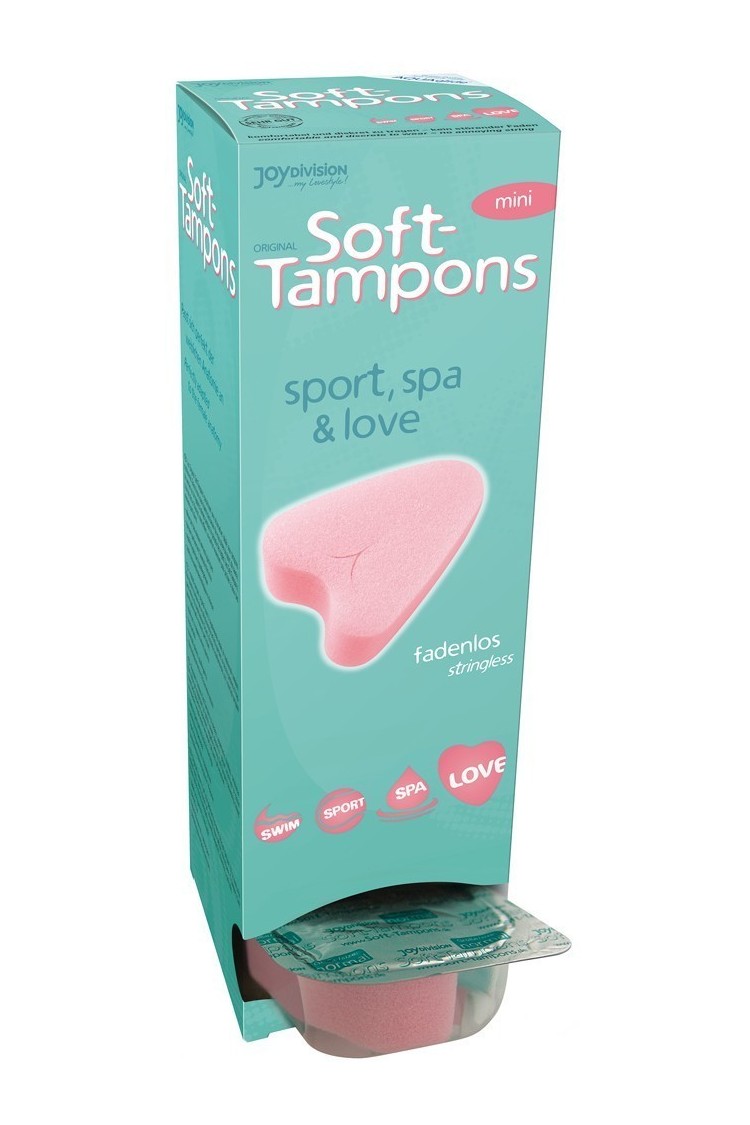 Tampony Bez Sznurka Soft Tampons Mini 10 Sztuk JoyDivision
