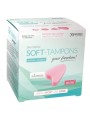 Soft Tampons Mini Tampony Bez Sznurka 3 Sztuki JoyDivision